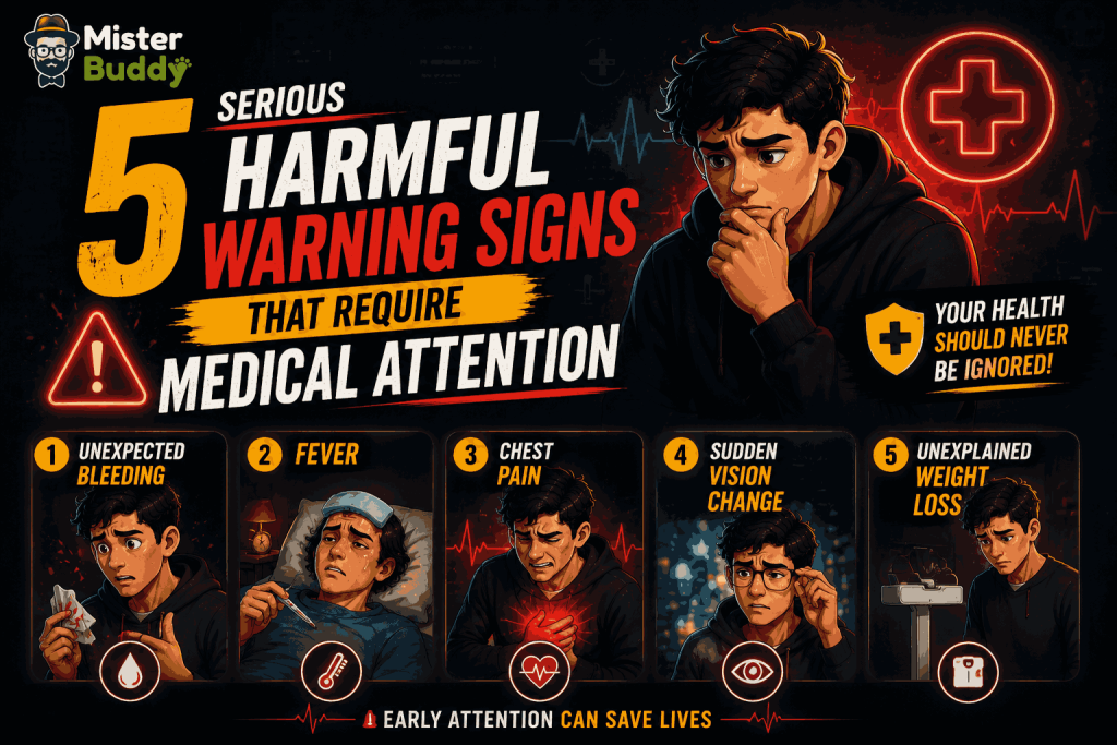 Serious Harmful Warning Signs