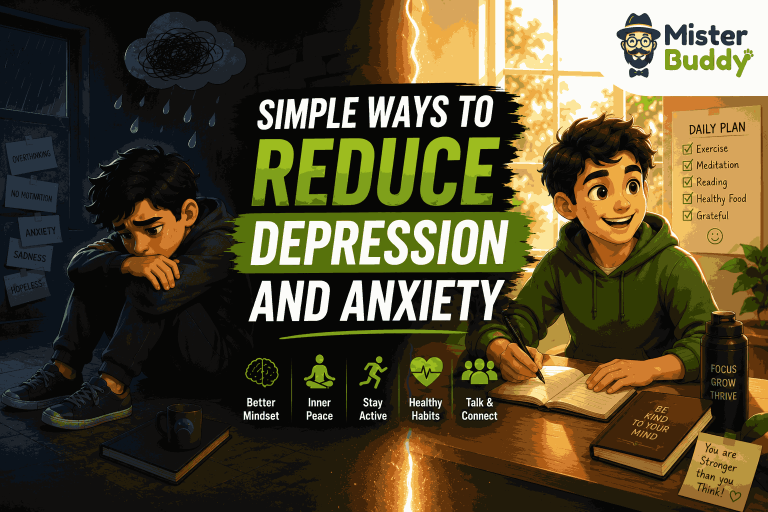 Reduce Depression anxiety